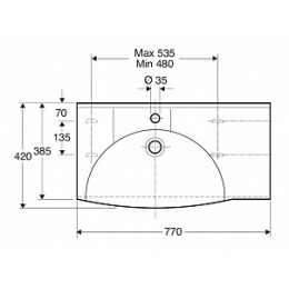 IFO Sign Compact D77520 накладная