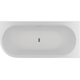 Акриловая ванна Riho DESIRE CORNER LINKSVELVET - WHITE MATT/ BLACK MATTSPARKLE SYSTEM/LED