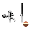 Смеситель для ванны Remer Element ET02RP, медь брашированная