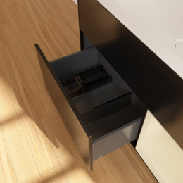 Villeroy Boch Finion F040HHPD Тумба под раковину 996х498 мм (sand matt/black matt)
