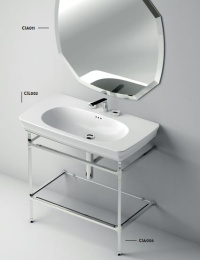 Фото Раковина подвесная 90 см ArtCeram Civitas (CIL002 32 00) голубой