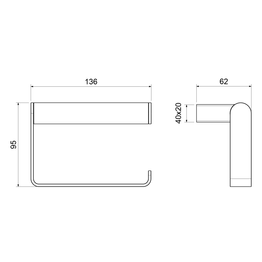 Фото Бумагодержатель Timo Luiro 18542/17 золото матовое