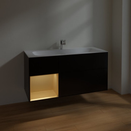 Villeroy Boch Finion F060HFPD Тумба под раковину 1196х498 мм (gold matt/black matt)