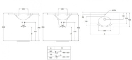 Ideal Standard Small+ W411901 Раковина на 68 см