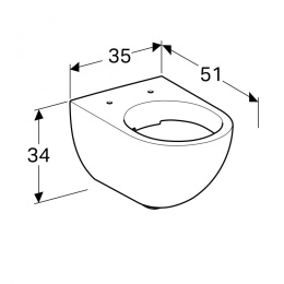 Инсталляция Geberit с унитазом Geberit Geberit Acanto 500.600.01.2 Rimfree, сиденье микролифт, компл