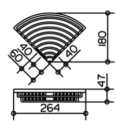 Корзинка для губки Keuco Universal 24944010000, хром