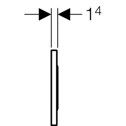 Привод бесконтактного смыва Geberit Sigma (115.908.SN.1) серый