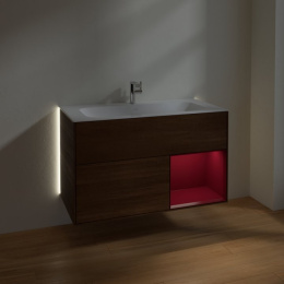 Villeroy Boch Finion G040HBGN Тумба под раковину 996х498 мм (peony matt/walnut veneer)