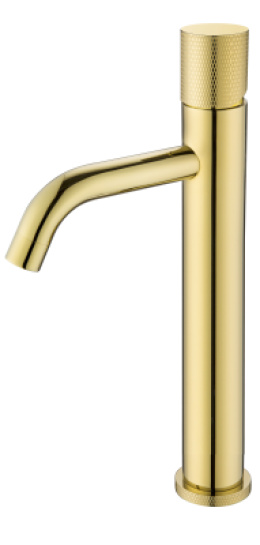 Смеситель для умывальника Boheme Stick (122-G-MR-B) золото
