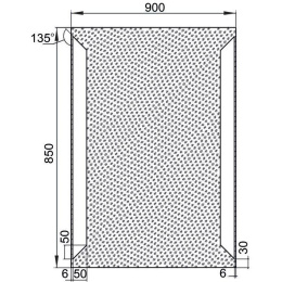 Зеркало Aquanet Сорренто 9085 LED