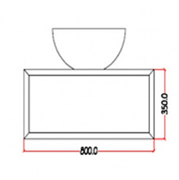 Rifra K-one 80 черная K6_080_45_02_01