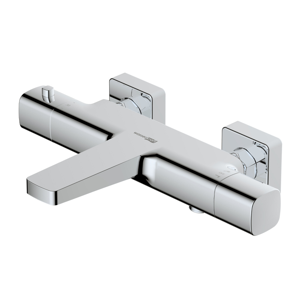 Фото WasserKRAFT Naab 8611 Thermo Термостатический смеситель для ванны