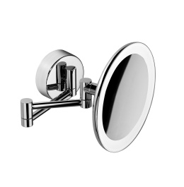 Косметическое зеркало Colombo Design Complementi B9751 с увеличением и подсветкой Белый, Хро