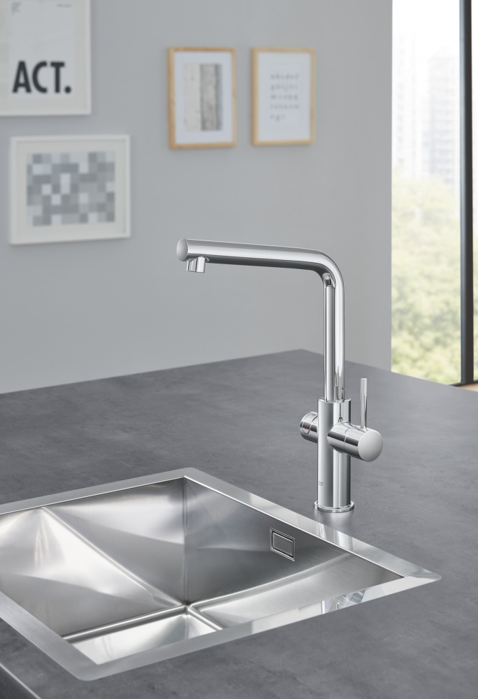 Фото Grohe Red 30327001 Смеситель для кухни, с функцией кипячения воды