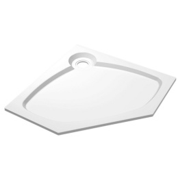 Поддон литой Cezares TRAY-S-P-90-56-W, белый, из искусственного камня