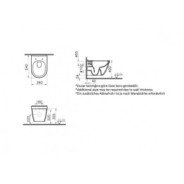 Комплект унитаза Vitra S 50 5956B003-0101 с инсталляцией Geberit Duofix Plattenbau Delta UP100 458.1
