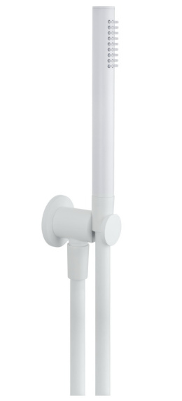 Комплект для душа “Duplex” Giulin Futuro белый матовый F1545BO