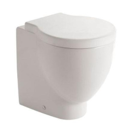 Фото Сиденье с крышкой для унитаза Globo Bowl (SB022BI) хром, белый