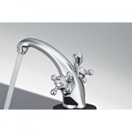 Фото Смеситель для раковины Kludi Adlon (510100520) хром золото