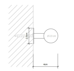 Фото Крючок для халата и полотенца Decor Walther Classic (0512420), золото