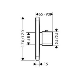 Hansgrohe Axor Urquiola 11730000 Термостат