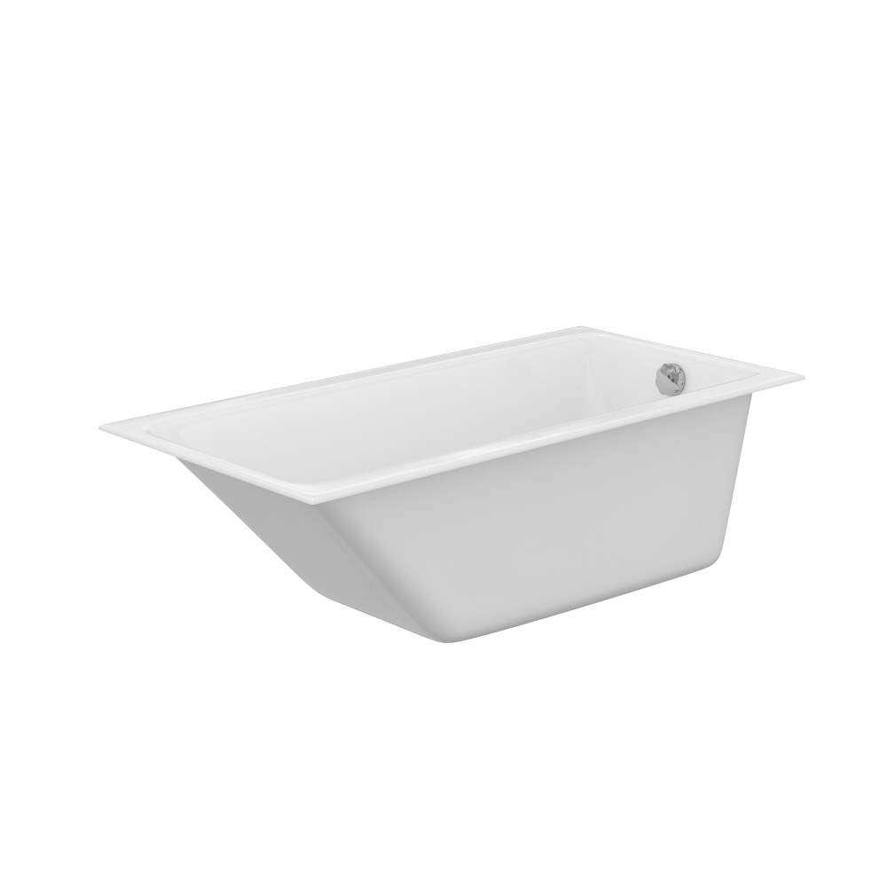 Акриловая ванна 150x75 Cersanit (P-WP-CREA*150NL), прямоугольная