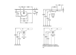 Фото Раковина с полкой Subway 2.0 4116 6LR1