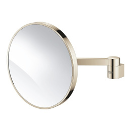 Косметическое зеркало Grohe Selection 41077BE0 с увеличением в 7 раз, никель глянец