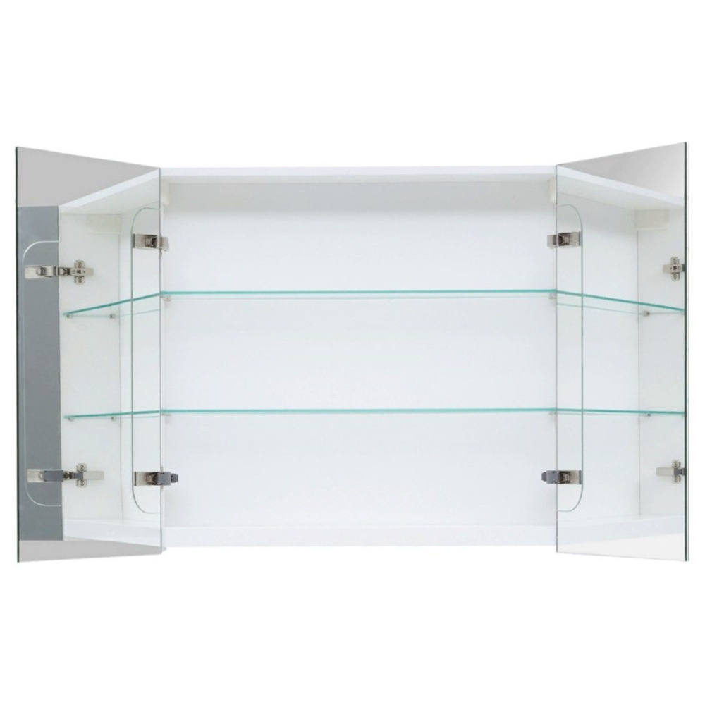 Зеркальный шкаф Dreja Premium 77.9001W, 80x74 см, белый глянец