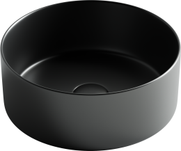 Раковина накладная Ceramicanova Element (CN6032MB) 35 см, чёрная матовая