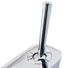 Смеситель для раковины Hansgrohe PuraVida (15072400) хром, белый