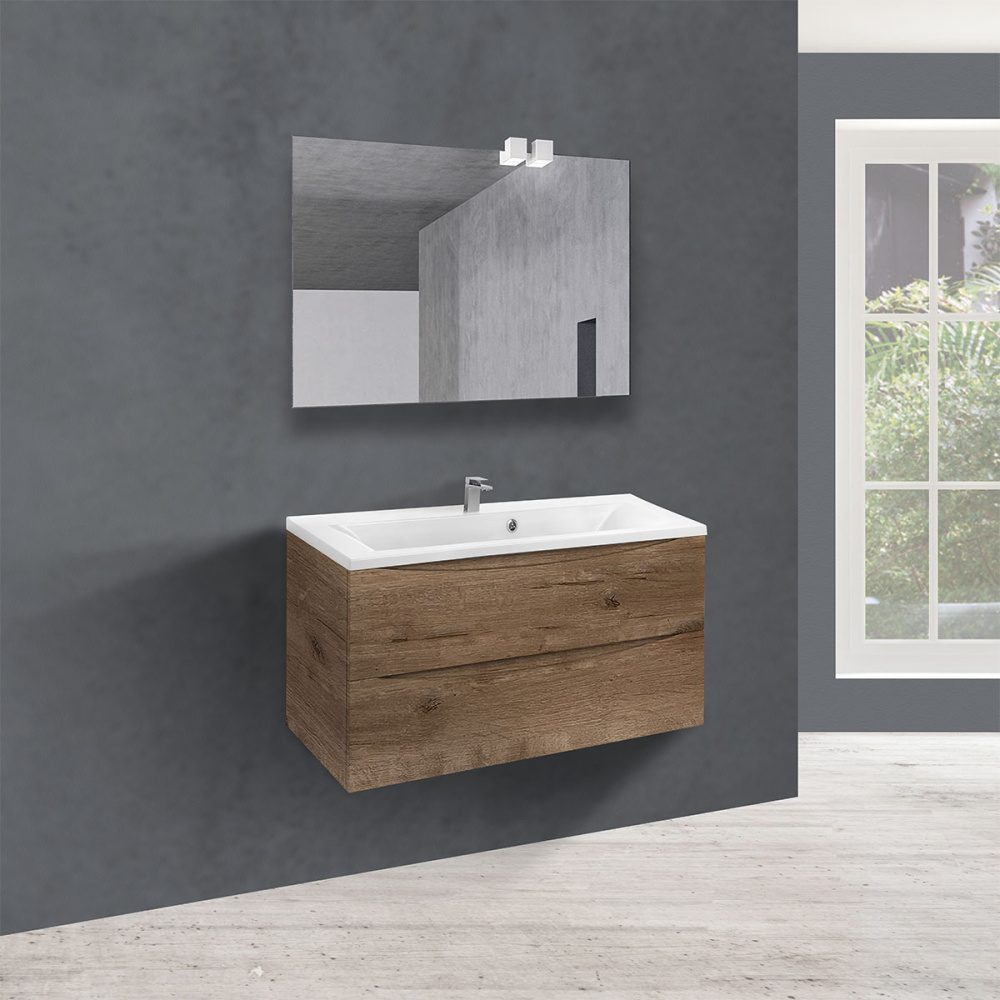 Фото База под раковину Vincea Mia (VMC-2MA900VO) бетон