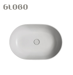 Раковина для ванной комнаты Globo T-Edge (B6O61.BI*0) белый, глянцевый