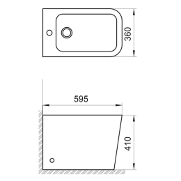 Биде BelBagno напольное ARDENTE-R BB003B