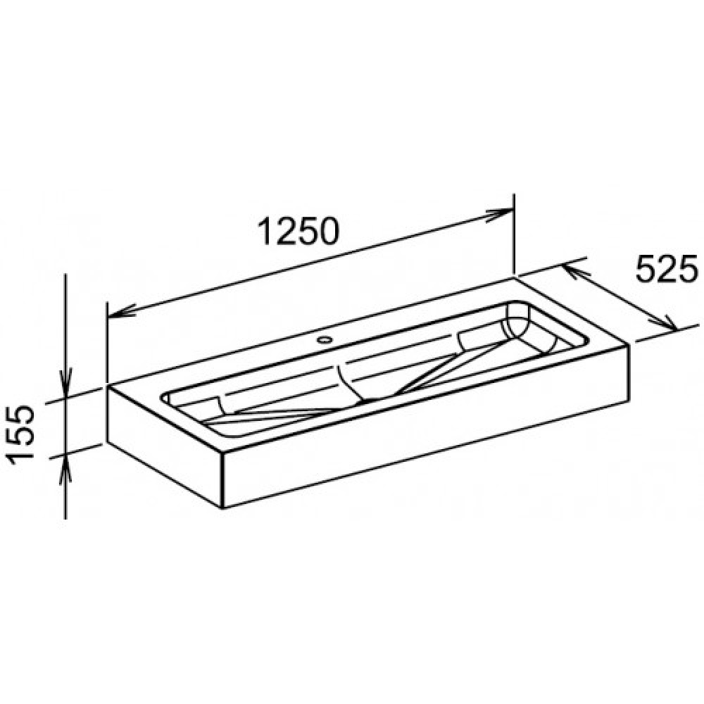 Тумба Keuco Edition 300 30372009000, дуб