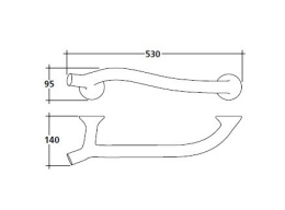 Фото Держатель полотенца Galassia Meg11 (5425)