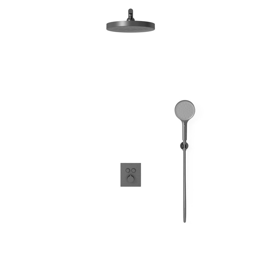 Душевой комплект Vincea (VSFW-3I21T2GM) вороненая сталь