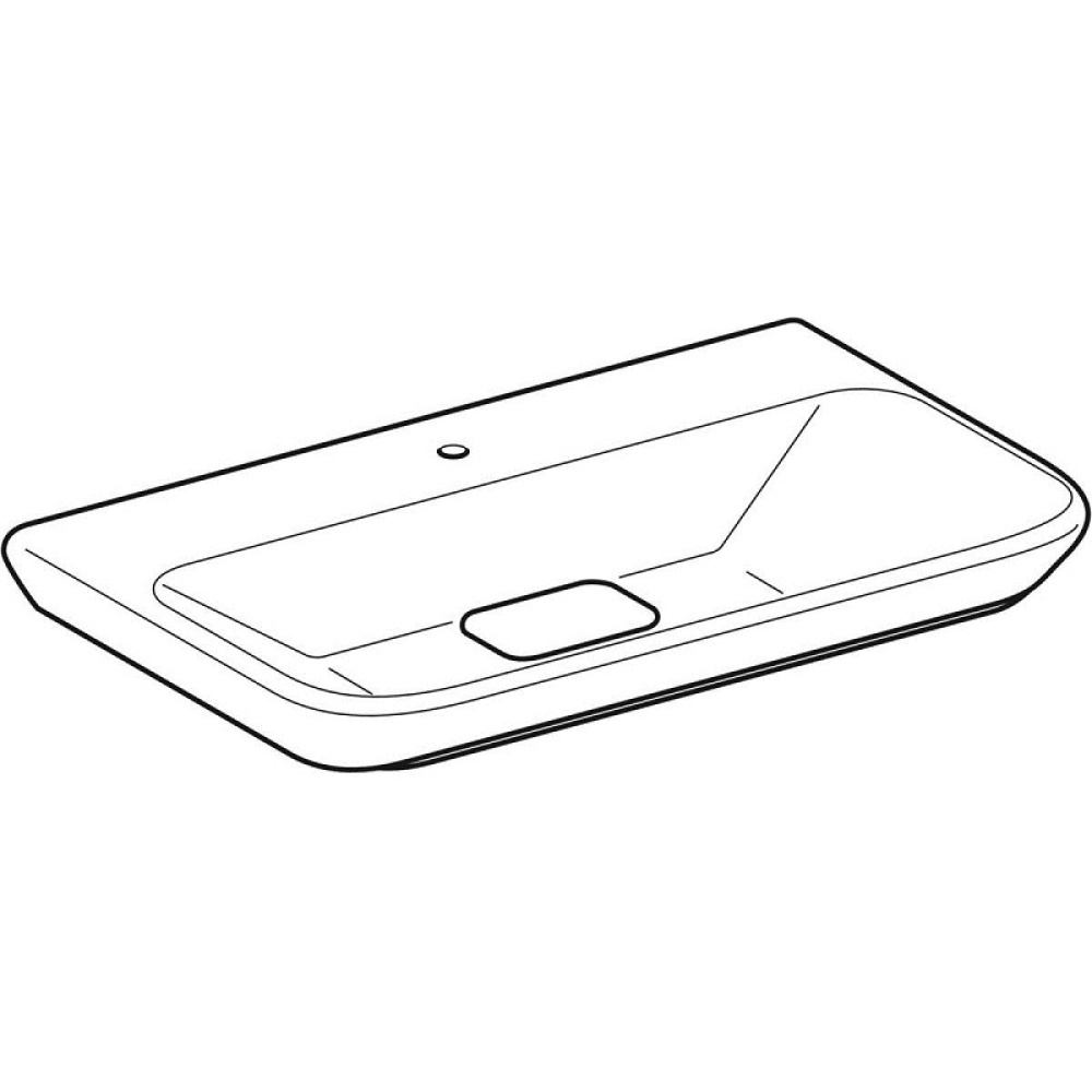 Geberit My day 125480600 Раковина, подвесная