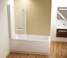 Шторка для ванны Ravak Chrome (7QL40100Z1)