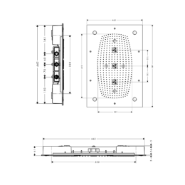 Верхний душ 28418000 Hansgrohe Raindance Rainmaker AIR с подсветкой