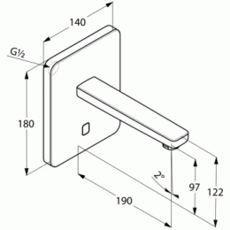 Фото Кран для раковины Kludi Zenta (3850205) хром