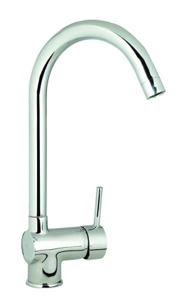 Фото Смеситель GPD Espina MTE70, для кухонной мойки, хром