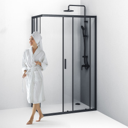 Фото Душевой уголок 120x80 Am.Pm Gem S (W93G-404-120280-BT) черный