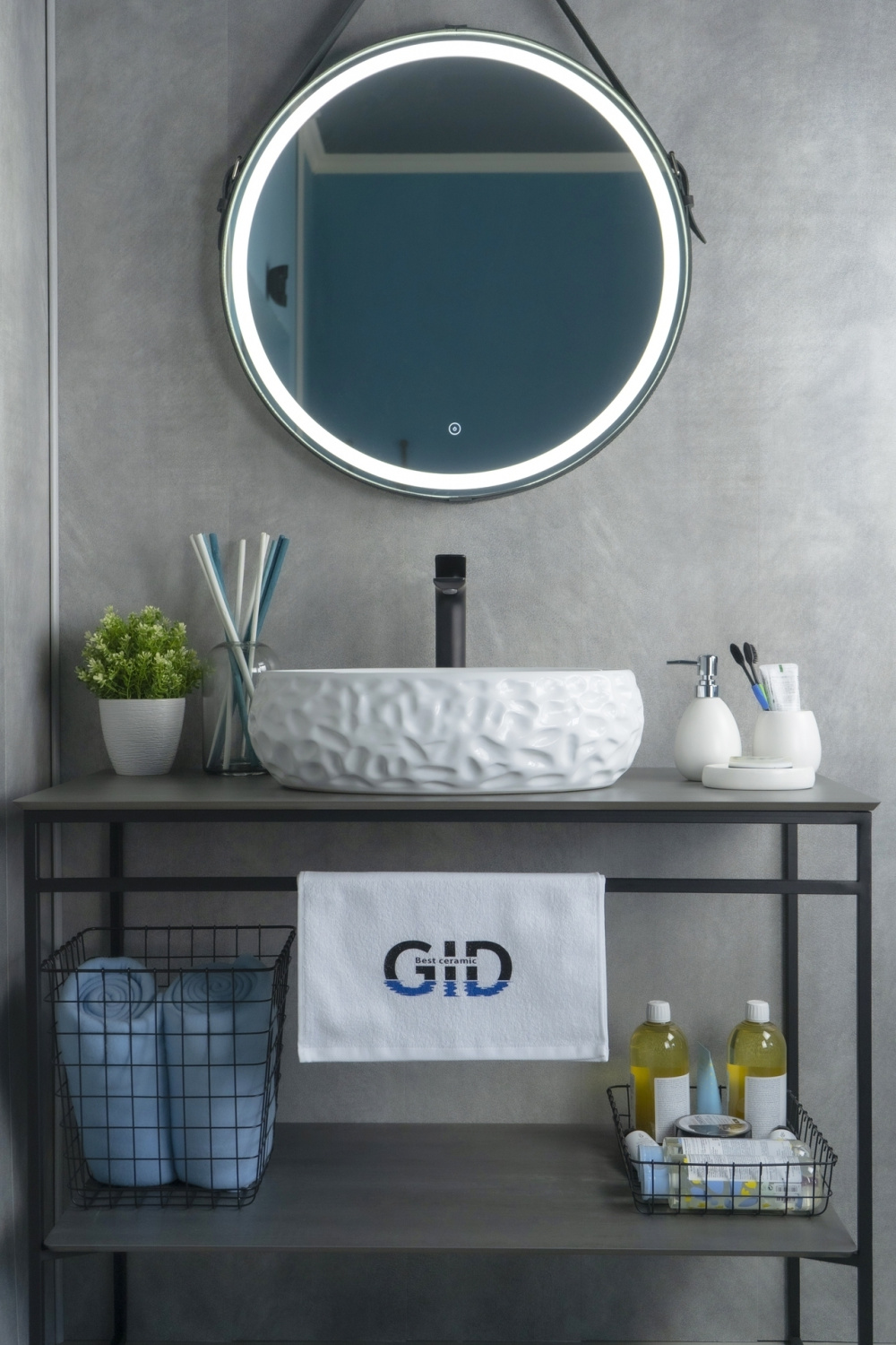 Фото Раковина накладная Gid N9175