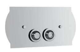 Фото Кнопка смыва Boheme Brillante (653) хром