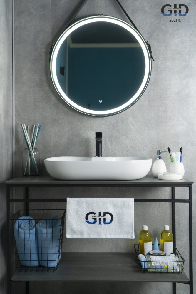 Фото Раковина накладная Gid N9446b