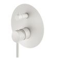 Внешняя часть встраиваемого смесителя Plumberia Selection IXO (XO1901BO) Белый