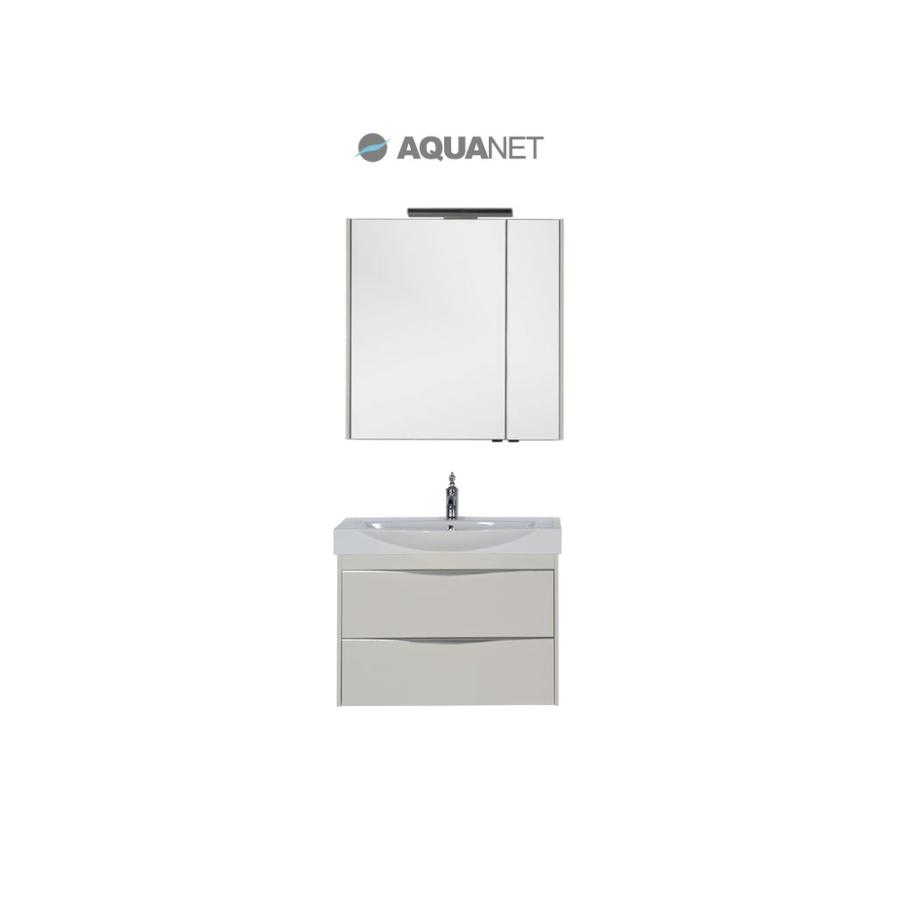 Мебель для ванной Aquanet Франка 85 слоновая кость