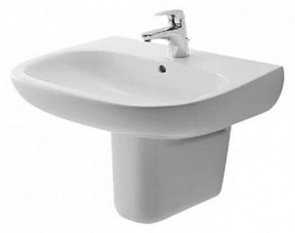Раковина 55 см Duravit D-Code 23105500002, белый