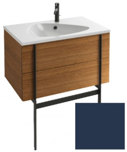 Тумба под раковину Jacob Delafon Nouvelle Vague 80 см, EB3030-M67, цвет - темно-синий матовый